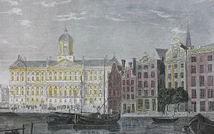 The Royal Palace in Amsterdam, the Netherlands