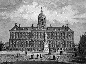 Royal Palace in Amsterdam, Netherlands