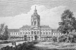 The royal palace in Charlottenburg