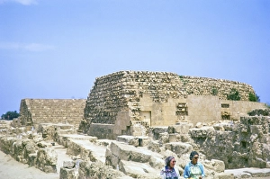 Royal tombs at ancient city of Salamis, Famagusta, Northern Cyprus, Europe 1973