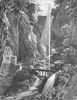The Rozloch Gorge in Switzerland