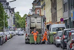 Rubbish truck, AWB, Cologne, North Rhine-Westphalia
