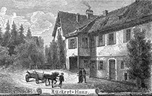 Rueckerthaus c. 1880, Friedrich Rueckert