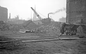 Ruemmerfrau, 1955, Leplaystrasse