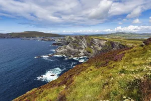 Rugged cliffs on the Atlantic, Kerry Cliffs