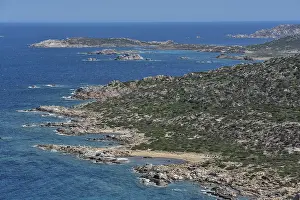 Rugged coast, La Maddalena island