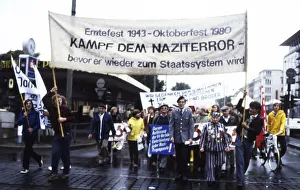 Ruhr area. Anti NPD demonstration. ca. 1981-2