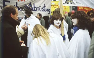 Ruhr area. Demonstration for peace and disarmament