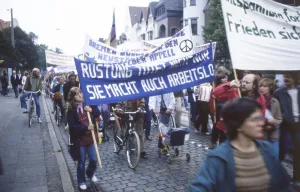 Ruhr area, demonstration for peace and disarmament