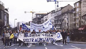 Ruhr area. Easter March Ruhr 86 on 30. 3. 1986
