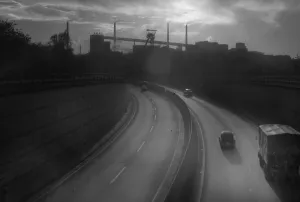The Ruhr area with photographic impressions in the years from 1965 to 1970
