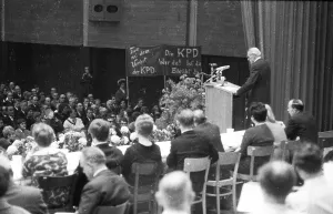 Ruhr area: With a rally (probably in Duisburg)