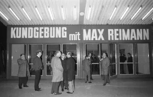 Ruhr area: With a rally (probably in Duisburg)