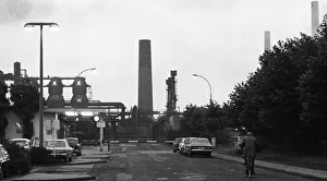 The Ruhr area in the summer of 1973 - here on 6-8 August 1973 - in Dortmund and Essen