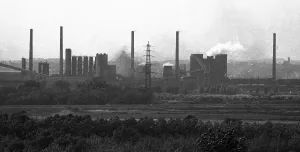 The Ruhr area in the summer of 1973 - here on 6-8 August 1973 - in Dortmund and Essen