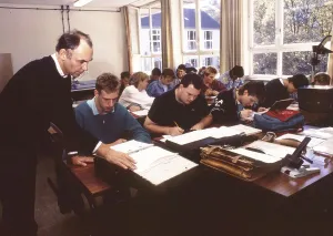 Ruhr area. Teaching in theory and practice at a vocational school ca