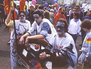Ruhr District Easter March of the Opponents of Nuclear Weapons on 18 4 1987
