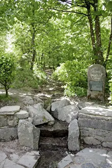 Ruhr spring, memorial stone, inscription
