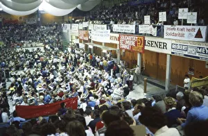 Ruhr. Trade union. Rally-demonstration for equal pay for woman