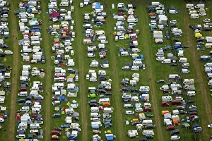 Ruhrpott Rodeo, car park, caravan site
