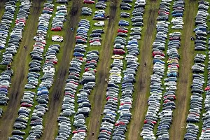 Ruhrpott Rodeo, car park, caravan site