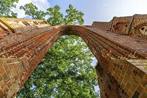 Ruin of Cistercian abbey Kloster Eldena