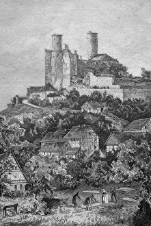 Ruine Hanstein castle ruins, Bornhagen