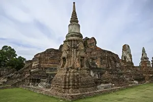 Ruined temple in Wat Mahathat, Temple of the Great and Holy Relic