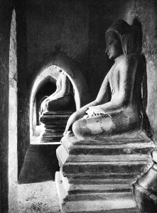 The ruins of Bagan (also spelled Pagan) cover an area of 16 square miles (41 km2)