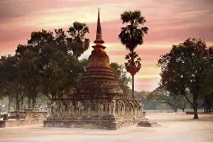 Ruins of Buddhist ancient shikhara
