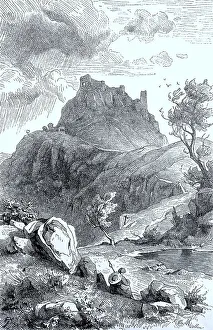 The Ruins of the Castle of Canossa