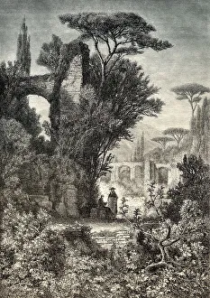 The ruins of Hadrian's Villa