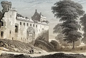 The ruins of Linlithgow Palace