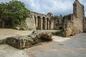 Ruins of the old city wall in Alghero