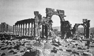 Ruins of Palmyra, Syria, photo from 1890