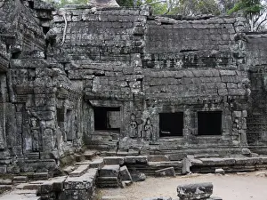 Ruins at Ta Prohm Temple, Siem Reap Province
