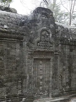 Ruins at Ta Prohm Temple, Siem Reap Province