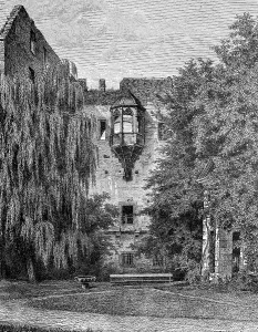 The Ruprechtsbau of Heidelberg Castle