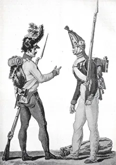 Russian Guardsman of 1813, Historical