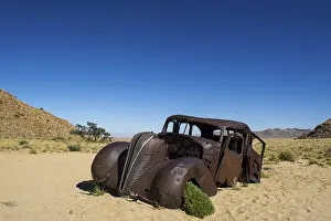 The rusty wreck of a Hudson Terraplane