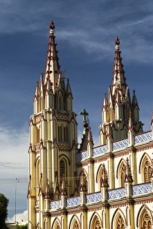 s aint Mary cathedral cons tructed in 1916, Madurai, Tamil Nadu, India, As ia