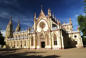 s aint Mary cathedral cons tructed in 1916, Madurai, Tamil Nadu, India, As ia