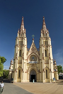 s aint Mary cathedral cons tructed in 1916, Madurai, Tamil Nadu, India, As ia