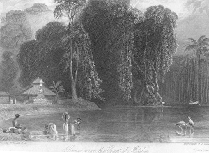 s cene near The Coast of Malabar, India, As ia