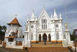 s t. Thomas Forane church built in 1911 in North Paravur, Kerala, India, As ia