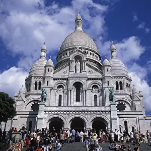 Sacre Coeur, Montmatre, Paris, Frankreich