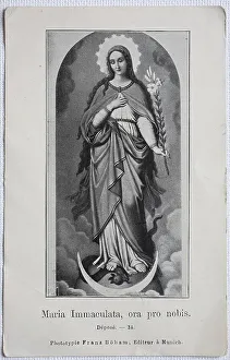 Sacred image, Maria Immaculate