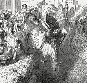 The Sacrificial Death of Marcus Curtius