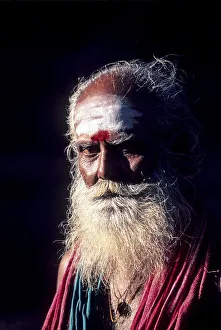 Sadhu, a Shiva worshipper and ascetic or mendicant in Tamil Nadu