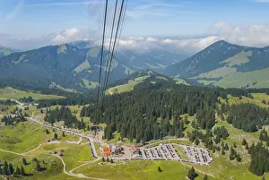 Saentis cable car, Schwaegalp, Switzerland, Europe